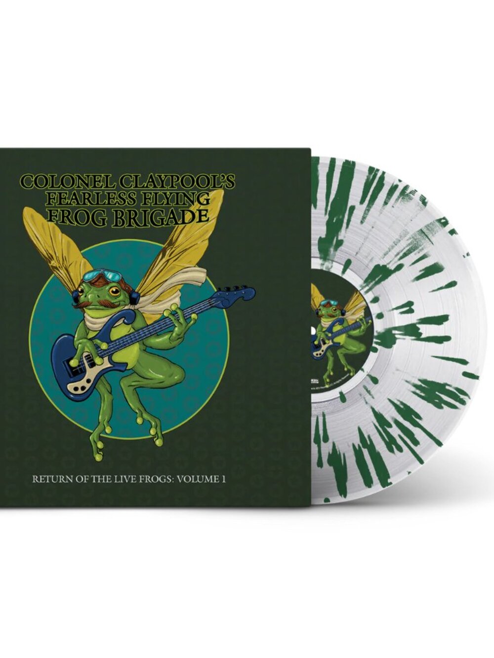 Claypool’s Fearless Flying Frog Brigade Return Of The Live Frogs LP ~ New/Sealed